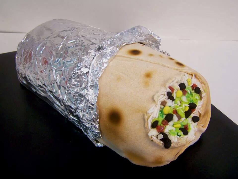 Chipotle burrito cake le' Bakery Sensual