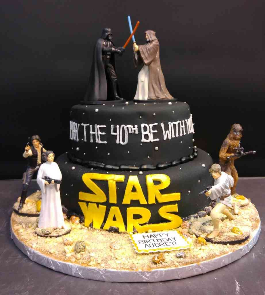 luke skywalker cake