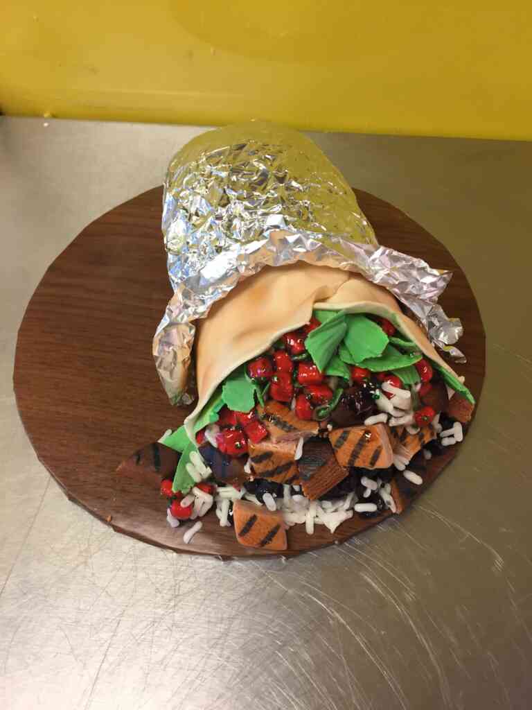 Chipotle burrito cake le' Bakery Sensual